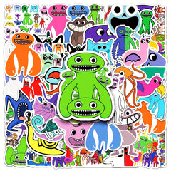 50 Pieces Garten Of Banban Cartoon Graffiti Stickers DIY Decoration Waterproof