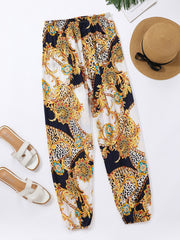 Bohemian Print High Waist Pants
