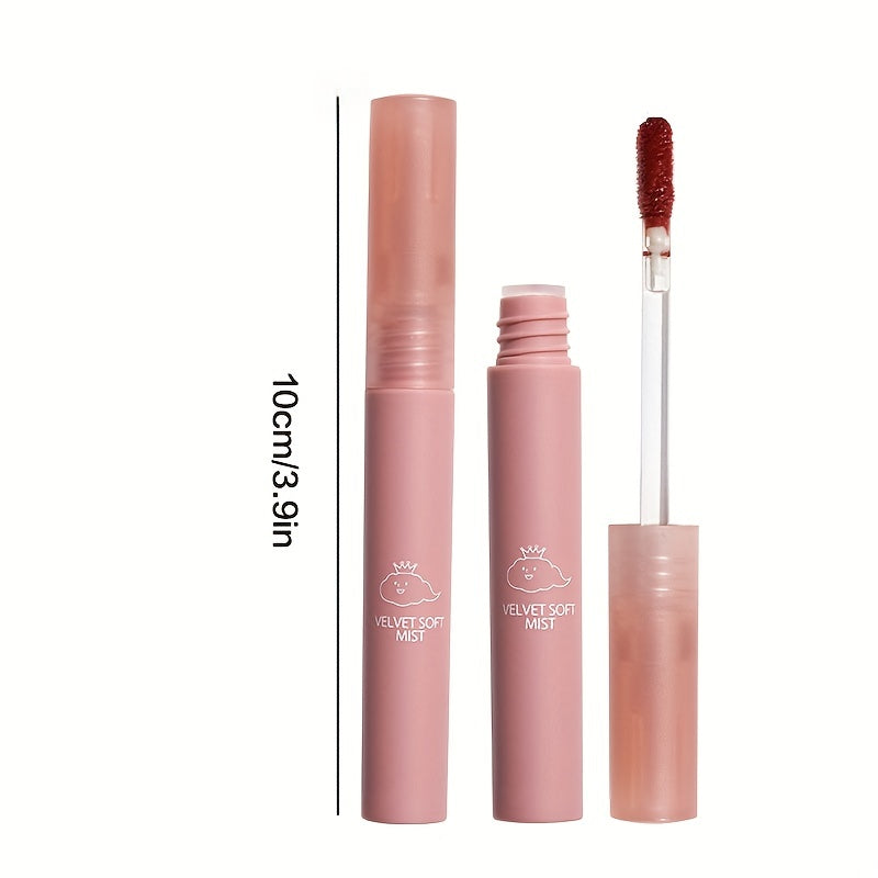 Vintage Red Matte Lip Glaze Soft Liquid Lipstick