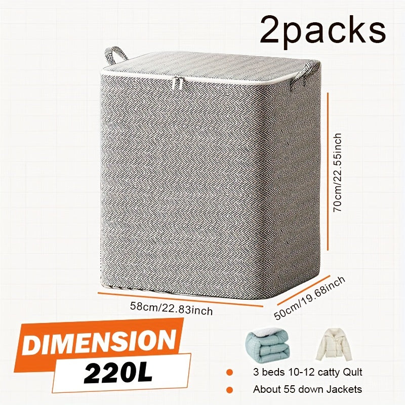 Large Capacity Quilt Storage Bag Portable Clothes Packing Cube