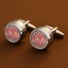 Golden Stainless Steel Cufflinks for Men