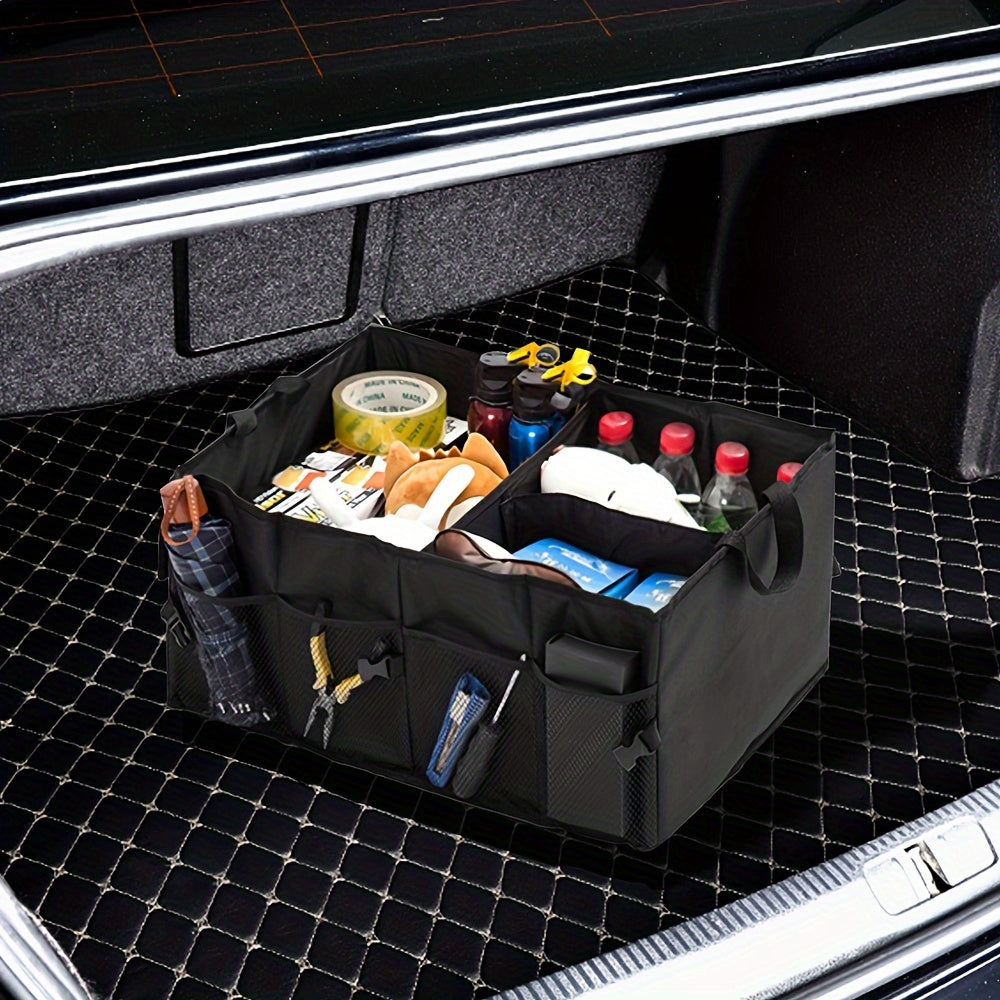 Car Folding Storage Box Large Capacity Oxford Cloth Car Trunk Supplies