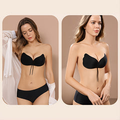 Lace-Up Self-Adhesive Bra Breast Cover