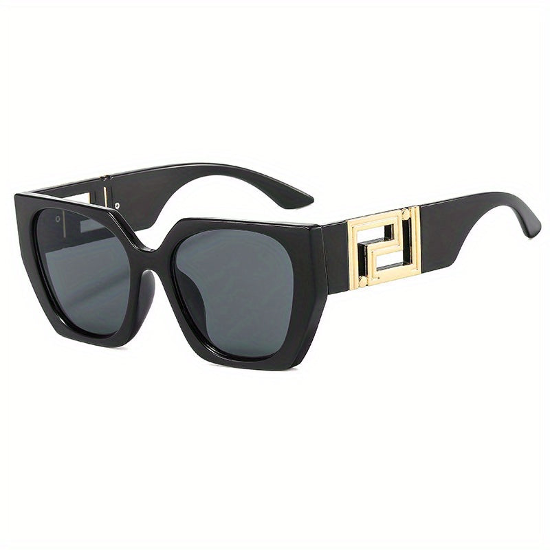 Y2K Block Cat Eye Sunglasses UV400