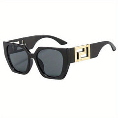 Y2K Block Cat Eye Sunglasses UV400