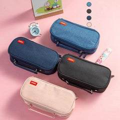 Large Capacity Multifunctional Pen Bag for School Students