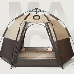 Hexagon Inflatable Mat, Moisture-proof, Portable Park Tent Mat