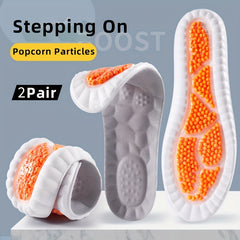 Sports Shock Absorption Insoles High Elastic Running Sneaker Insoles