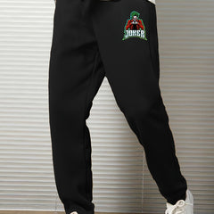 Men's Loose Sweatpants Joker Print Jogger Pants