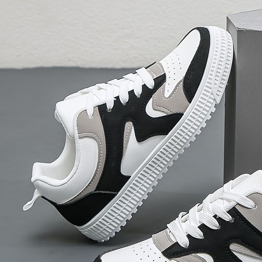 Women's Block Sneakers Casual Low Top Shoes