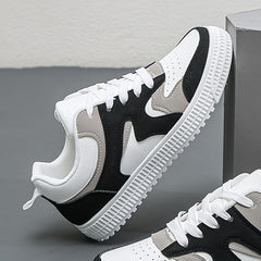 Women's Block Sneakers Casual Low Top Shoes