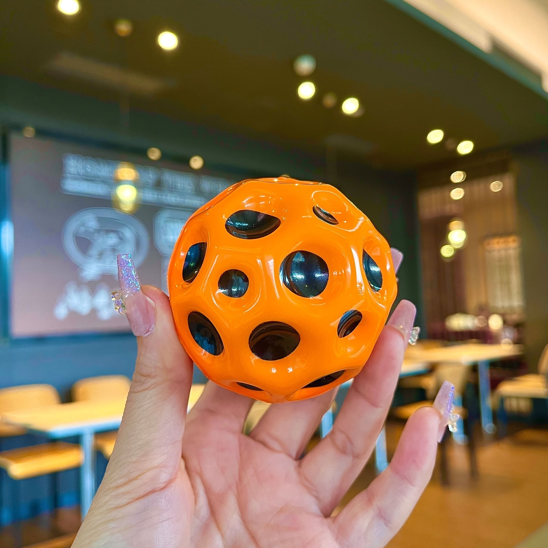 2pcs Children Outdoor Foam Ball High Bounce Moon Ball