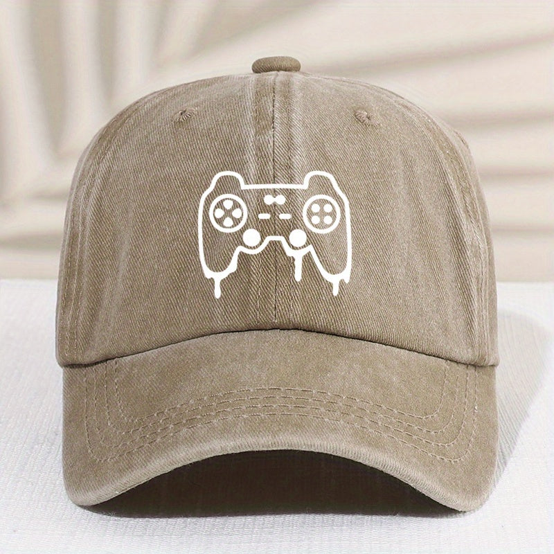 Vintage Game Console Distressed Cap Sun Protection