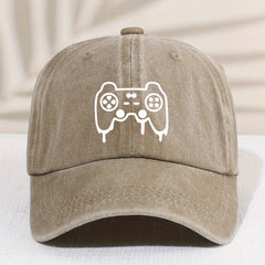 Vintage Game Console Distressed Cap Sun Protection