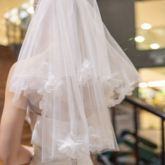 Cathedral Wedding Veil Bridal Headdress Hair Accessories