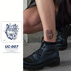 Juice Semi Permanent Temporary Tattoo Sticker Men Women Handsome Refreshing