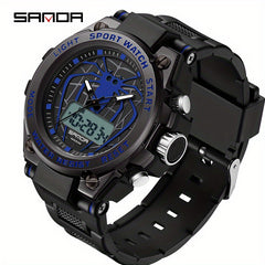 SANDA Men Outdoor Sports Watch with Function