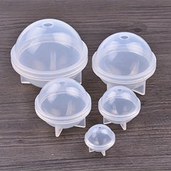 5 Sphere Resin Molds for Epoxy Resin DIY Necklace Jewelry Soap Candle