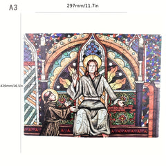 Wooden Board Puzzle Children's Educational Religious Faith Toy