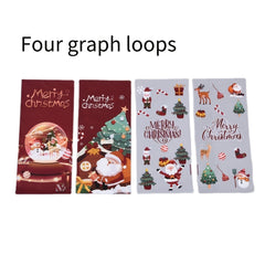 50pcs Christmas Candy Packaging Bag Small Gift DIY Baking Food Bag