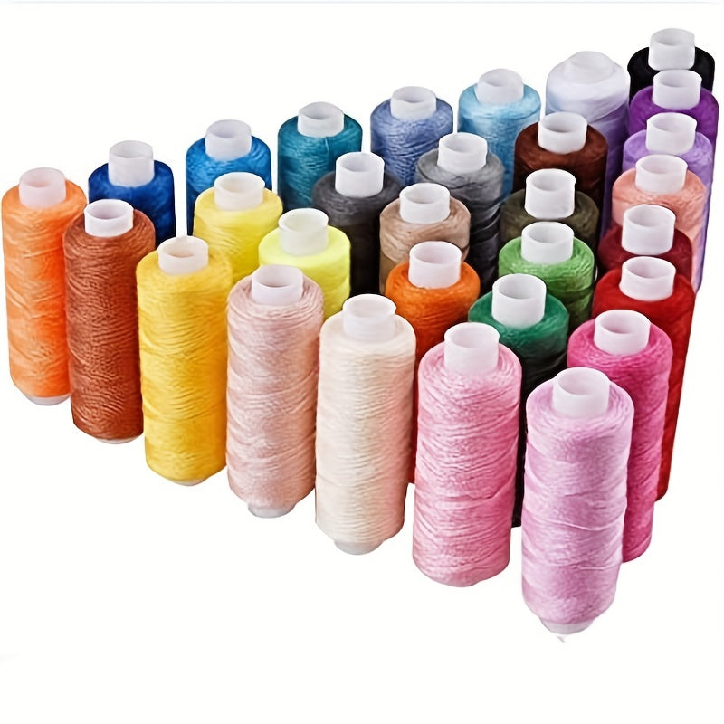 60 Colors Sewing Thread Set Mixed 6m Each Roll Knitting Accessories