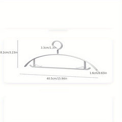 5pcs Wide Shoulder Clothes Hanger Anti-slip Thick Clothes Support