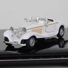 28 Alloy Classic Car Retro Car Static Collection Gift Cake Decoration
