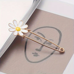 4pcs Personalized Brooch Sweater Shawl Clip Safety Pin Women's Clothing Decor
