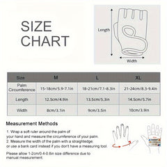 Adjustable Unisex Non Slip Sports Gloves for Weightlifting and Cycling
