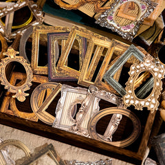 30pcs Retro Court Style Hand Account Book Collage Card DIY Decoration Set