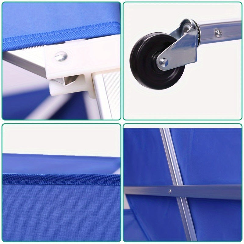Portable Basketball Volleyball Cart For Ball Storage