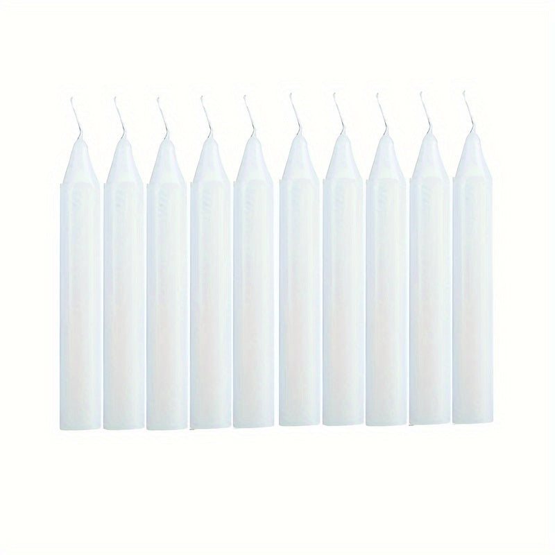 10pcs Outdoor Party Candles Hiking Camping Romantic Wedding Dinner Home Lighting