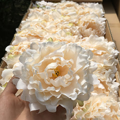 3pcs Artificial Peony Flowers for Weddings & Home Decor