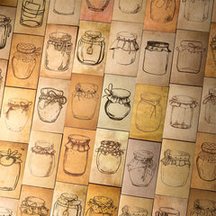 60pcs Retro Bottle Sticky Notes Notes In a Bottle Series DIY Decorative Collage