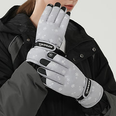 Winter Ski Gloves Men Women Waterproof Touch Screen Warm Gloves