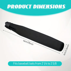 2pcs Baseball Softball Bat Sleeve Protector Cover Sport