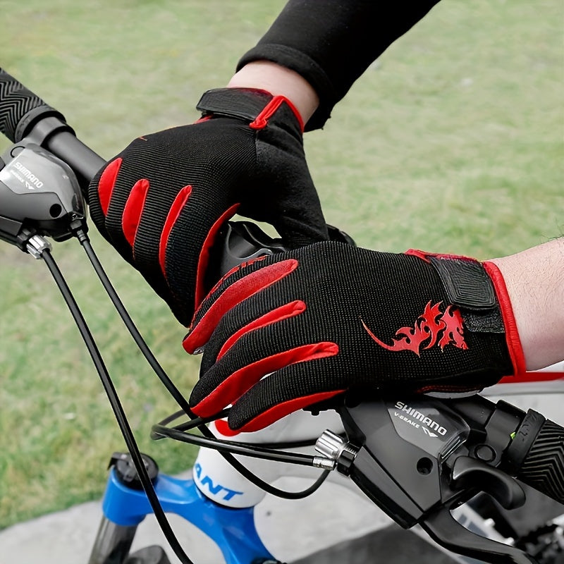 Full Finger Cycling Gloves Touch Screen Warm Outdoor Gloves