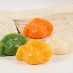4pcs Simulated PVC Dumplings Variety Pack for Event Decor and Photography
