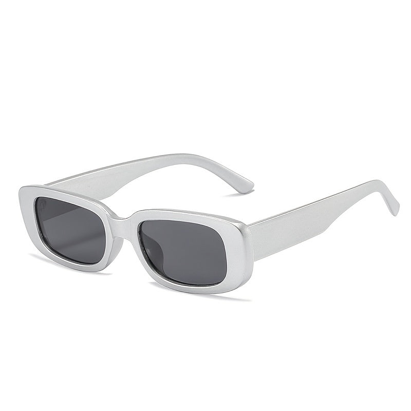 Vintage Men's Small Frame Glasses Silver