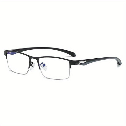 Light Blocking Reading Glasses Rectangle TR90 Anti Eyestrain Presbyopic