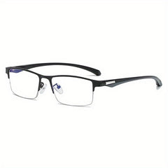 Light Blocking Reading Glasses Rectangle TR90 Anti Eyestrain Presbyopic