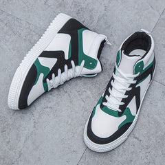 Men's High Top Lace-up Skate Shoes Assorted Colors