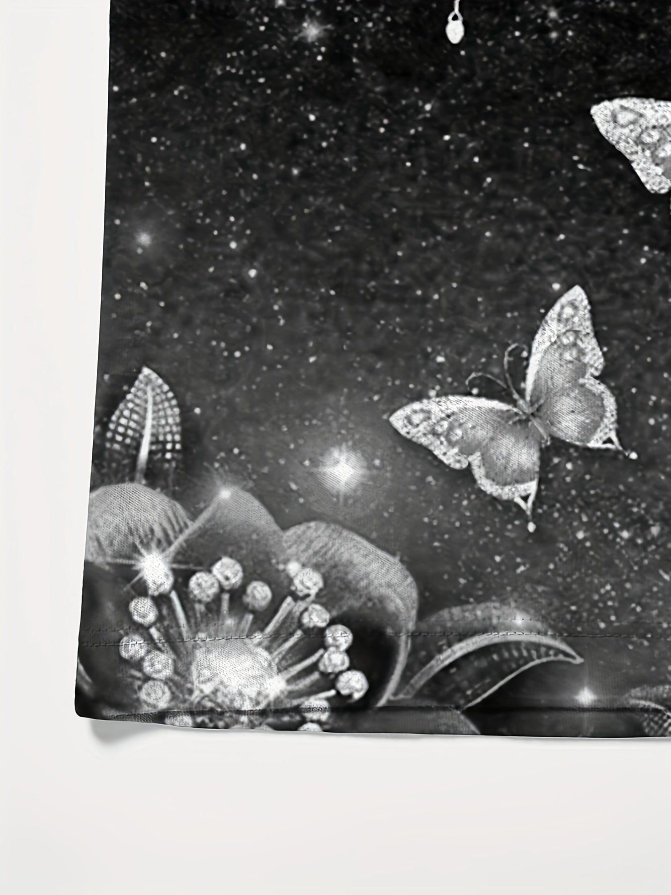Dreamy Butterfly Pattern Short Sleeve T-shirt