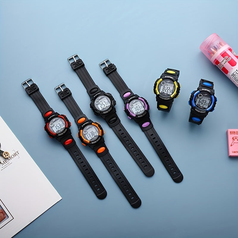 Kids Electronic Sports Watch - Glow in Dark - Gift Idea