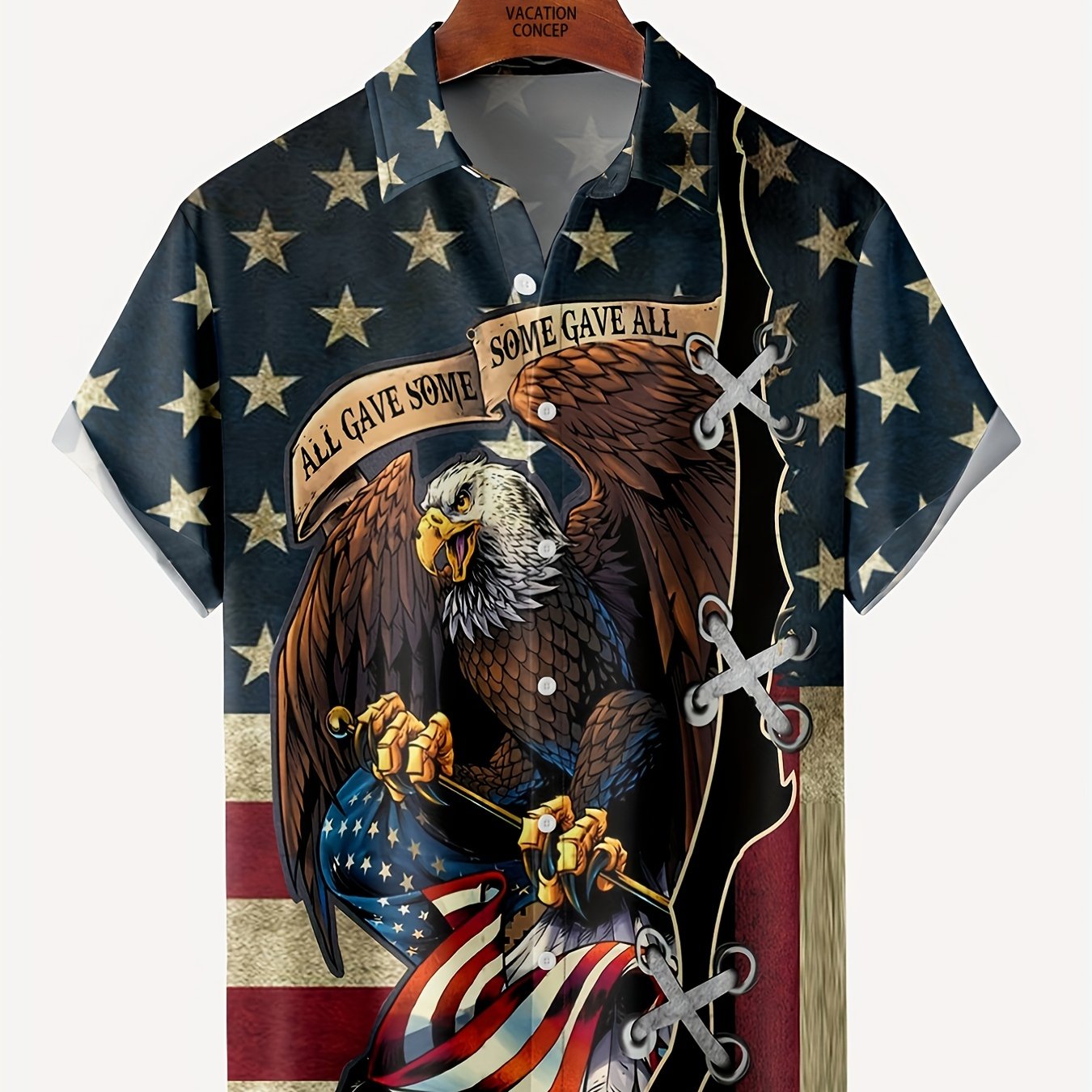 Independence Day 4th Of July Casual Short Sleeve Shirt