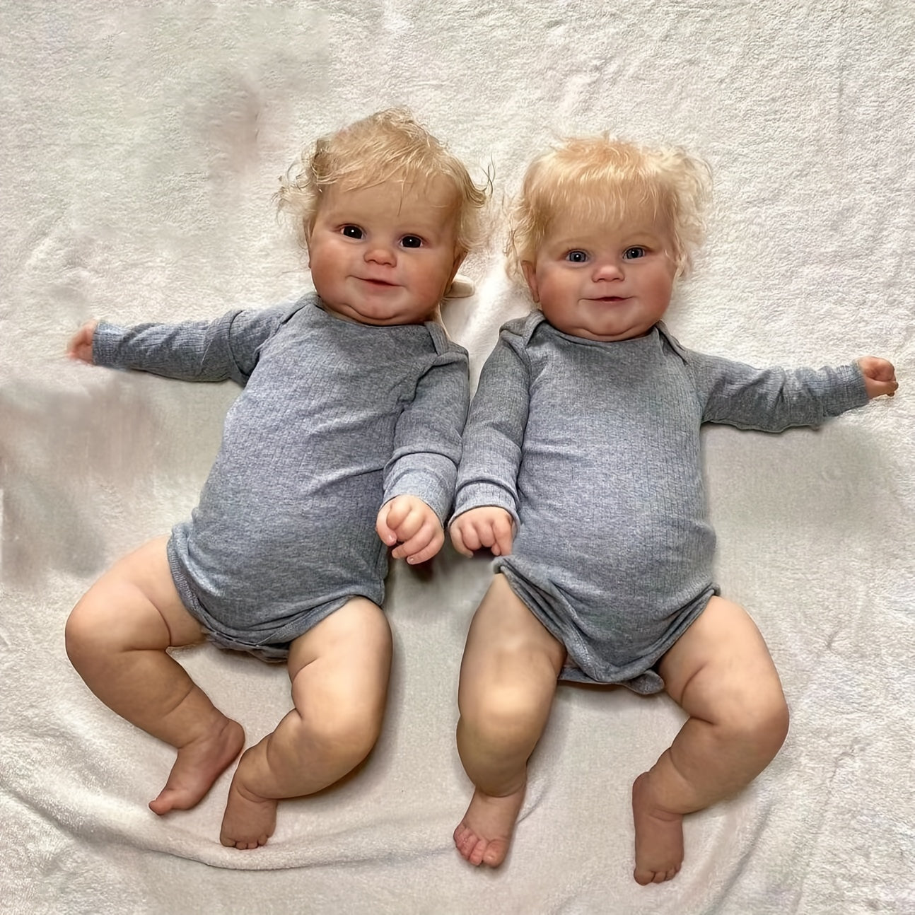 20 Inch Reborn Doll 3D Painted Soft Glue Doll