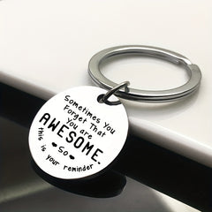 You're Awesome Keychain Inspirational Gift