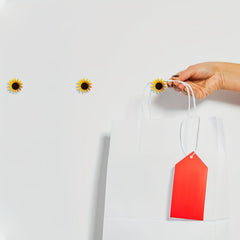 40pcs Sunflower Push Pins Cork Board Tacks For Photos Wall Maps