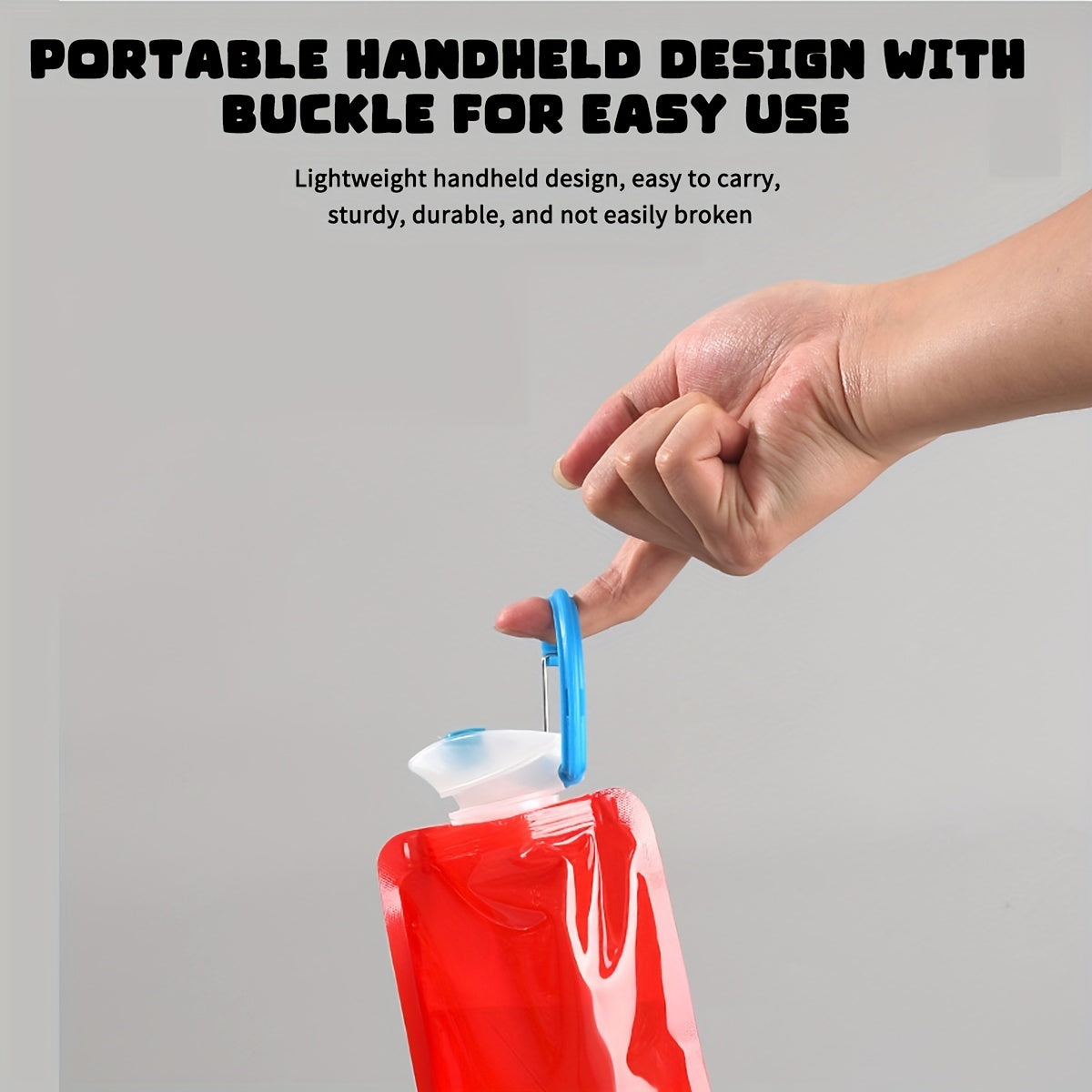 Foldable Water Storage Bag for Outdoor Sports Cycling Mountaineering
