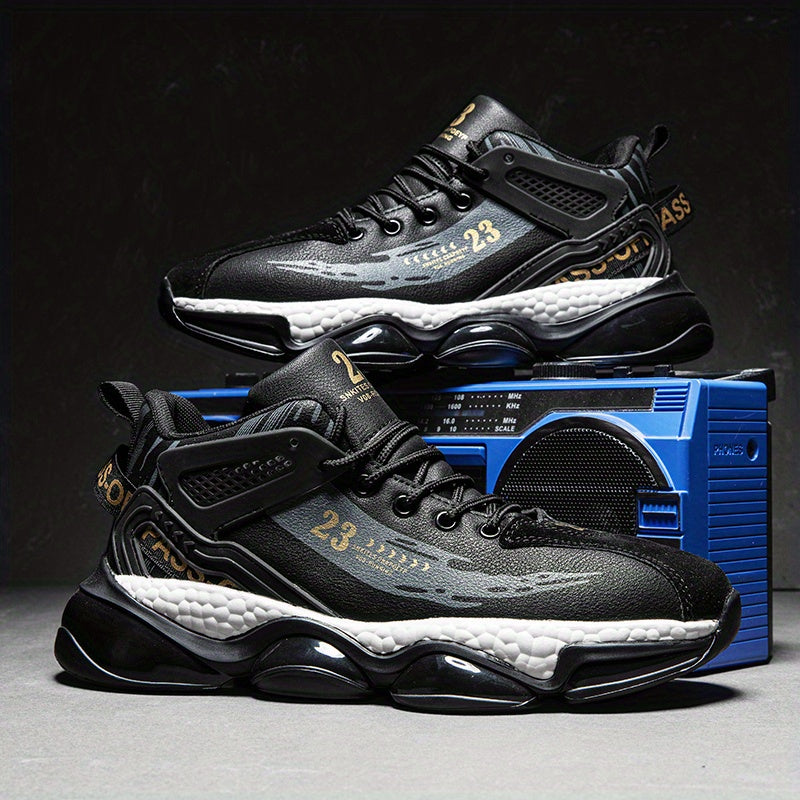 Men's High Top Casual Shoes Non Slip Sneakers